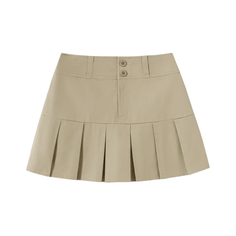 GAP Casual Short Skirts Women's Khaki-0