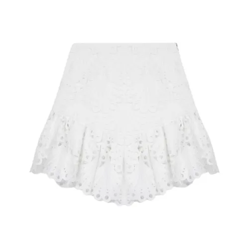 Maje Casual Short Skirts Women
s Light Umber
