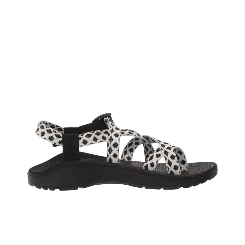 Chaco Beach Sandals Women's Black White-1