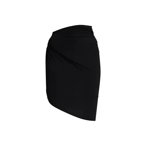 GUCCI Sable Drape Detailed Sleeveless Dress