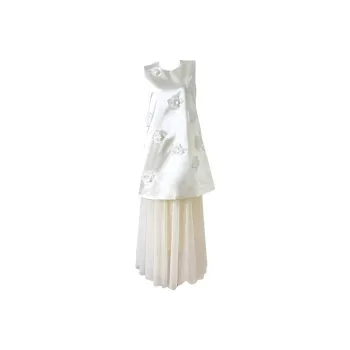 AFGGD Sleeveless Dress Women's Set