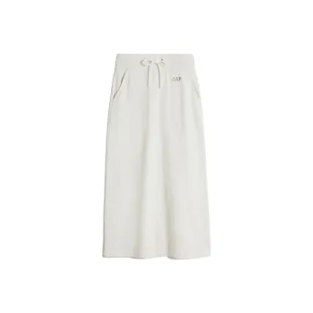 GAP Casual Long Skirts Women's Gray White
