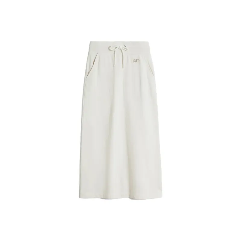 GAP Casual Long Skirts Women's Gray White-0