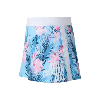 CORALIAN Casual Short Skirts Women's Light Blue