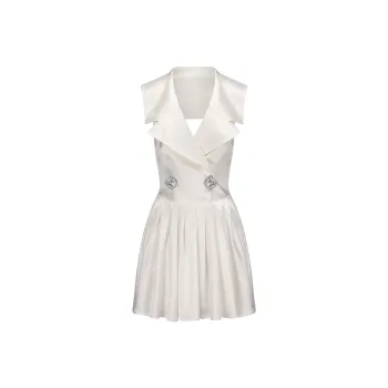NANA JACQUELINE Sleeveless Dress Women's White