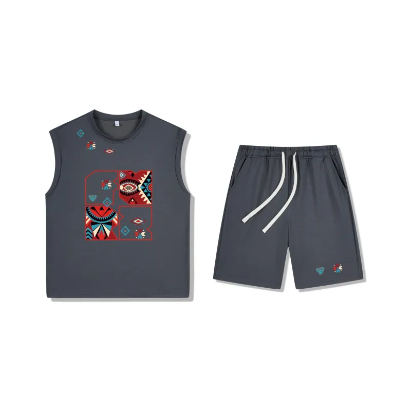FUERZA Casual Sportswear Unisex 2 Piece Set-6
