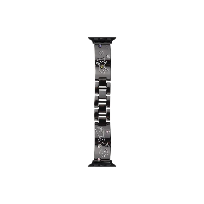 KVZUVUU Watch Band Apple Compatibility Metal-14