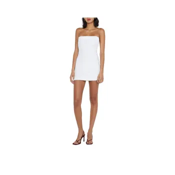 BEC+BRIDGE AALIYAH SEQUIN MINI DRESS Slip Dresses Women's WHITE/White