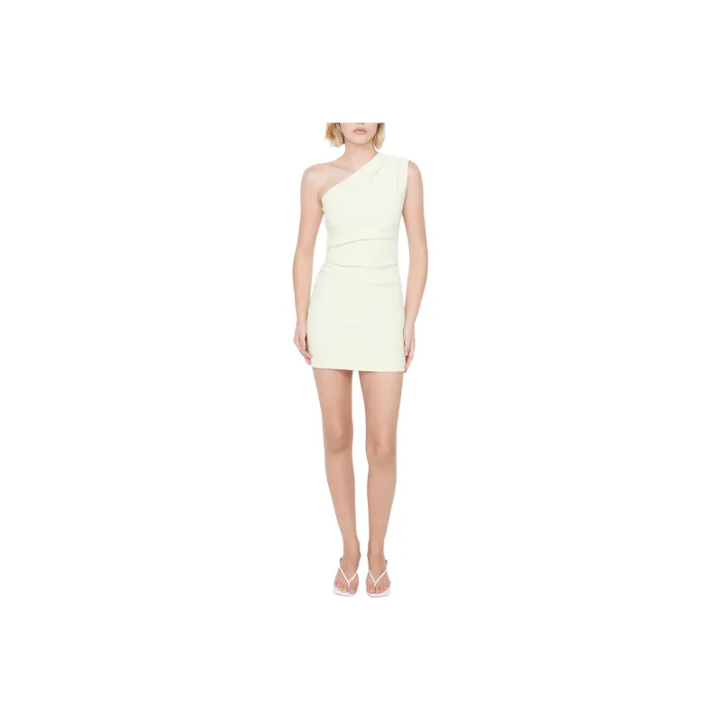 BEC+BRIDGE LETTY MINI DRESS Sleeveless Dress Women's Lemon/Lemon-0