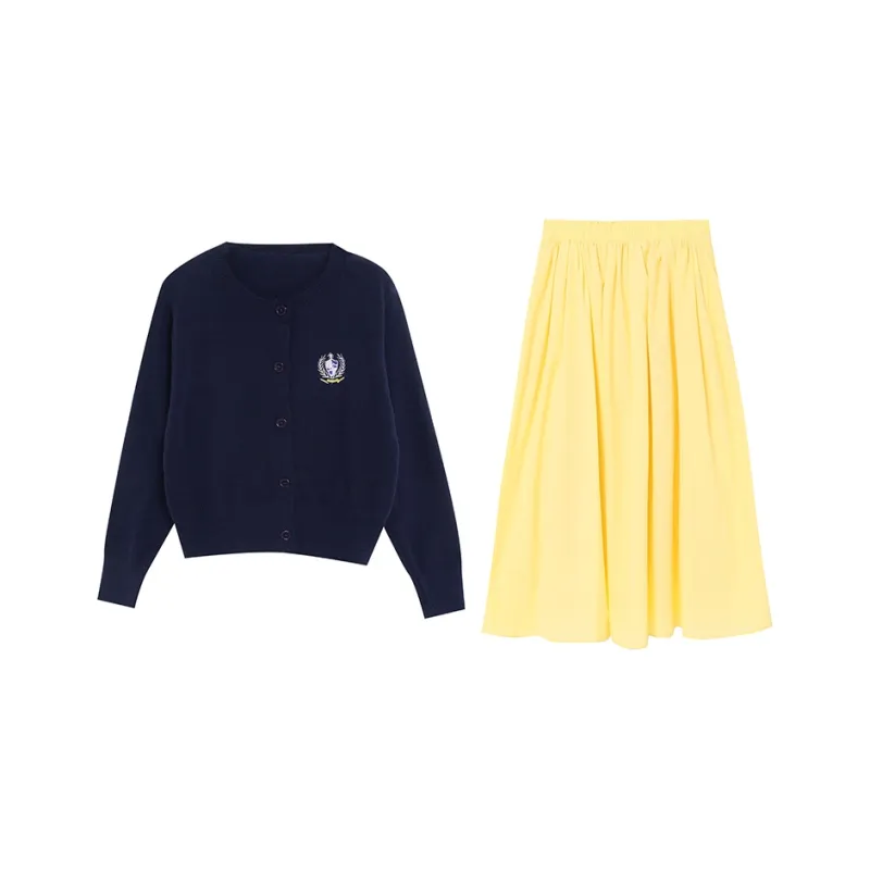 HAPG Two Piece Skirt Sets Women's-0