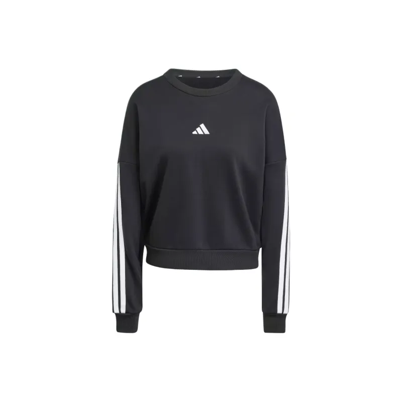 Adidas Free Shipping With AdiClub Essentials 3 Stripes French Terry Sweatshirt-0