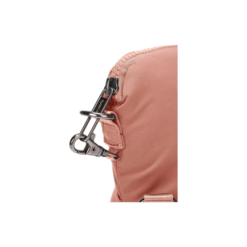 PACSAFE Recycled Nylon Shoulder Bag Women's Rose Pink-7