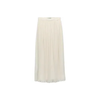 ZARA Casual Long Skirt Women's White