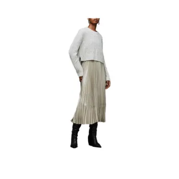 ALLSAINTS Two Piece Skirt Sets Women's White+Khaki