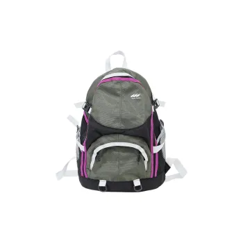 GOBLIN SHARKS 1759 Nylon Backpack Unisex Green/Purple