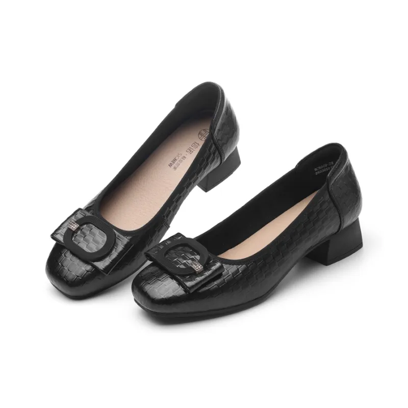 Cigna Chunky Heel High Heels Women's-1