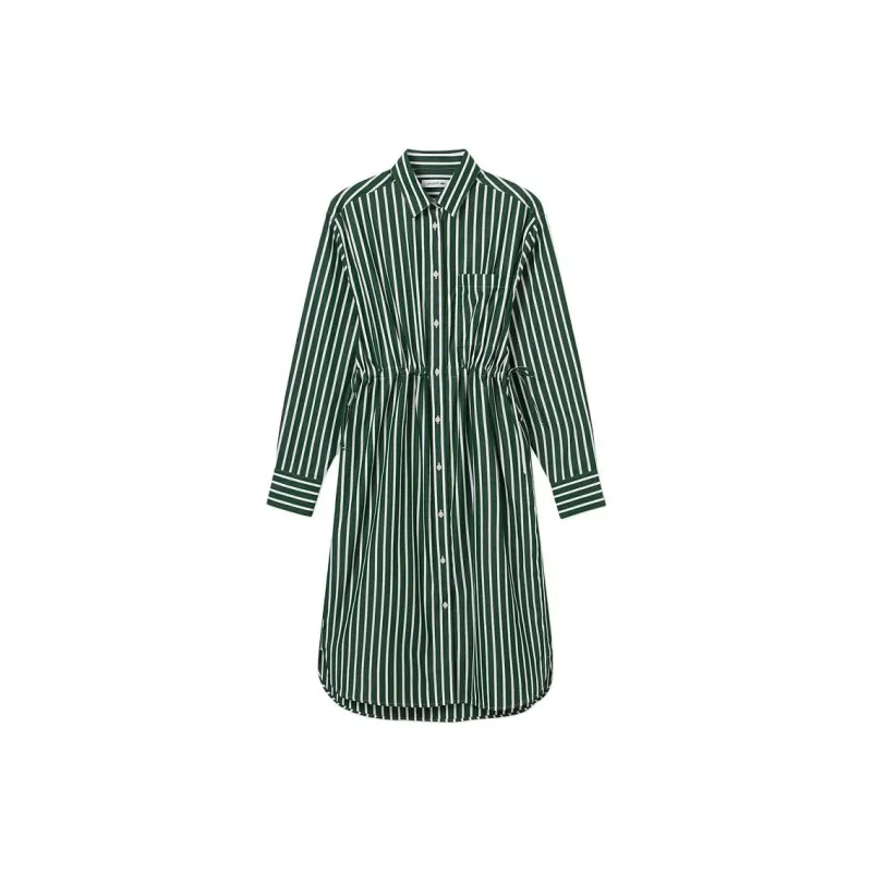 LACOSTE Long Sleeved Dress Women's 291/Jasper Stripes-0