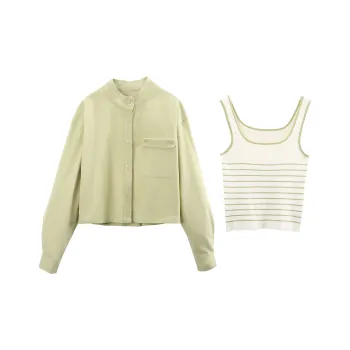 A Paradise For Awakening Casual Suit Women's Green