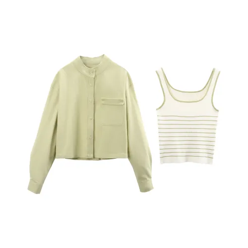 A Paradise For Awakening Casual Suit Women's Green