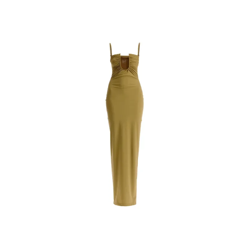 Christopher Esber Ruched Maxi Dress-0