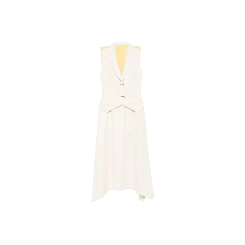 STINE GOYA Sleeveless Dress Women's Light Beige-0