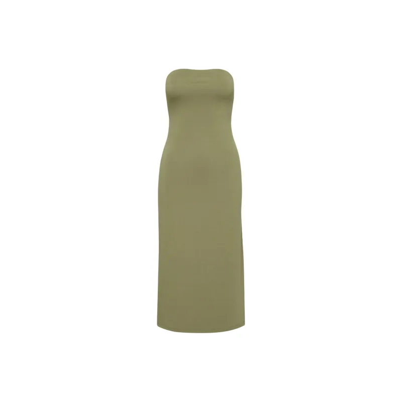 ARITZIA Wilfred New Corelli Midi Dress Sleeveless Dress Women's Bosana Green-0