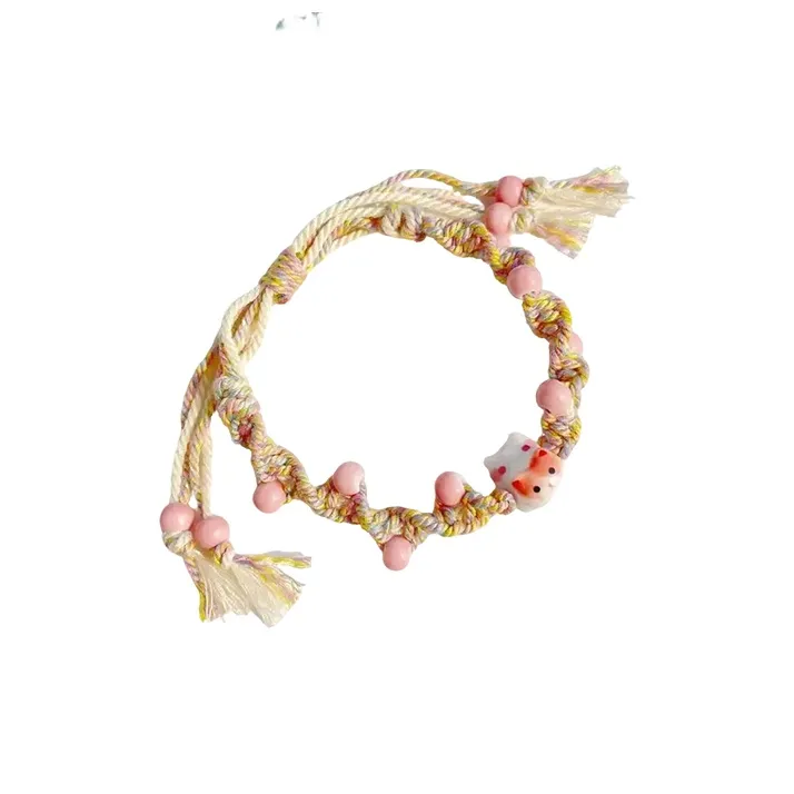 WINGSTOP Fabric Rope Bracelets Unisex-2