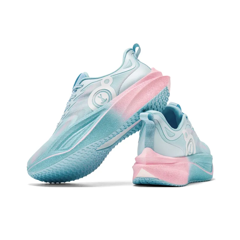 Jianjie Running Shoes Unisex Low Top Blue-3