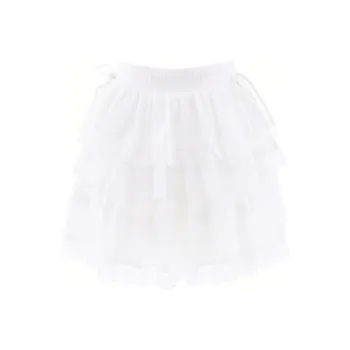 Blovelan Casual Short Skirts Women's White
