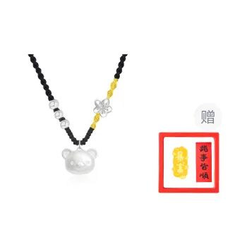 Chongqing Gold Store S999 Fine Silver Necklaces Unisex