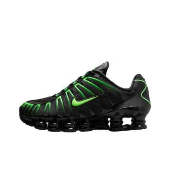 Nike Shox TL Series Anti Slip Wear Resistant Low Top Running Shoes Women's Black Green