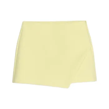 ZARA Casual Shorts Women's Light Yellow