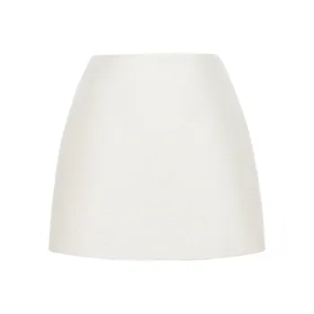 MONTSAND FW24 Ana Skirt Casual Short Skirts Women's White