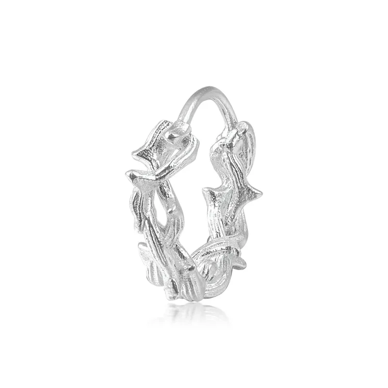 WIC 925 Sterling Silver Earrings Unisex-0