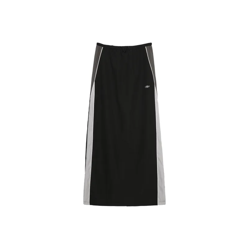 RUNTOTHEFUTURE FW22 Long Skirt Black Gray-0