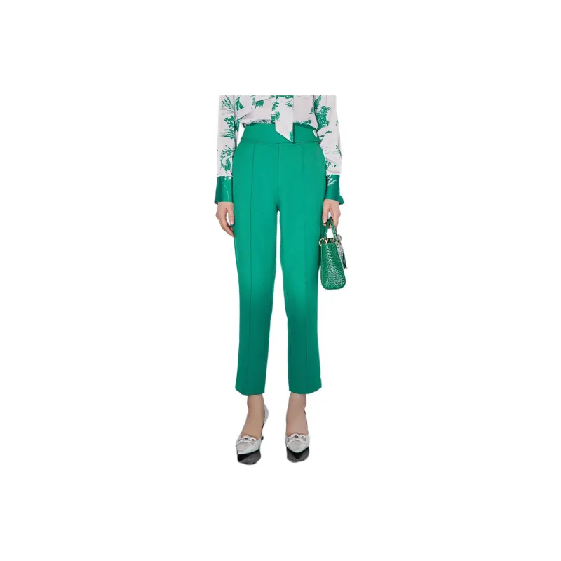 BBLLUUEE Suit Trouser Women's Forest Green-0