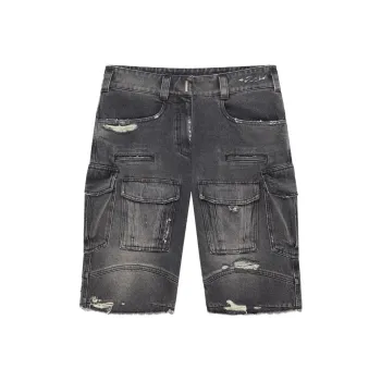 Givenchy SS23 Denim Shorts Women's Black