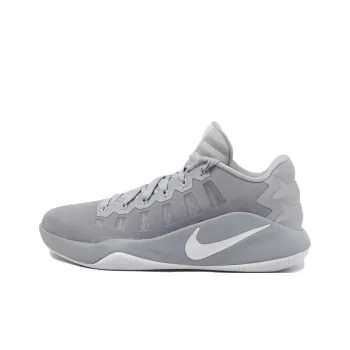 Nike Hyperdunk 2016 Anti Slip Wear Resistant Low Top Basketball Shoes Men's Gray