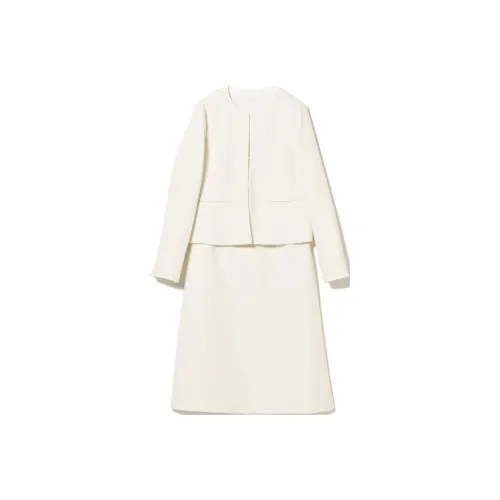 Beams Casual Suit Women's Ivory