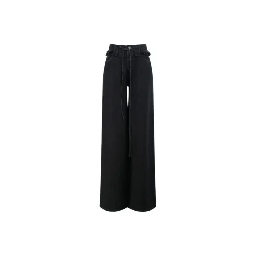 Unifree 블랙 여성 청바지