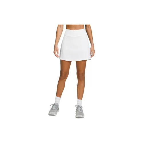 Lululemon Pace Rival Casual Short Skirts Women's White