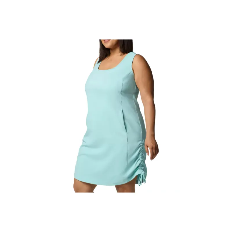 Columbia All Seasons Sleeveless Dress Women's Tiffany Blue-0