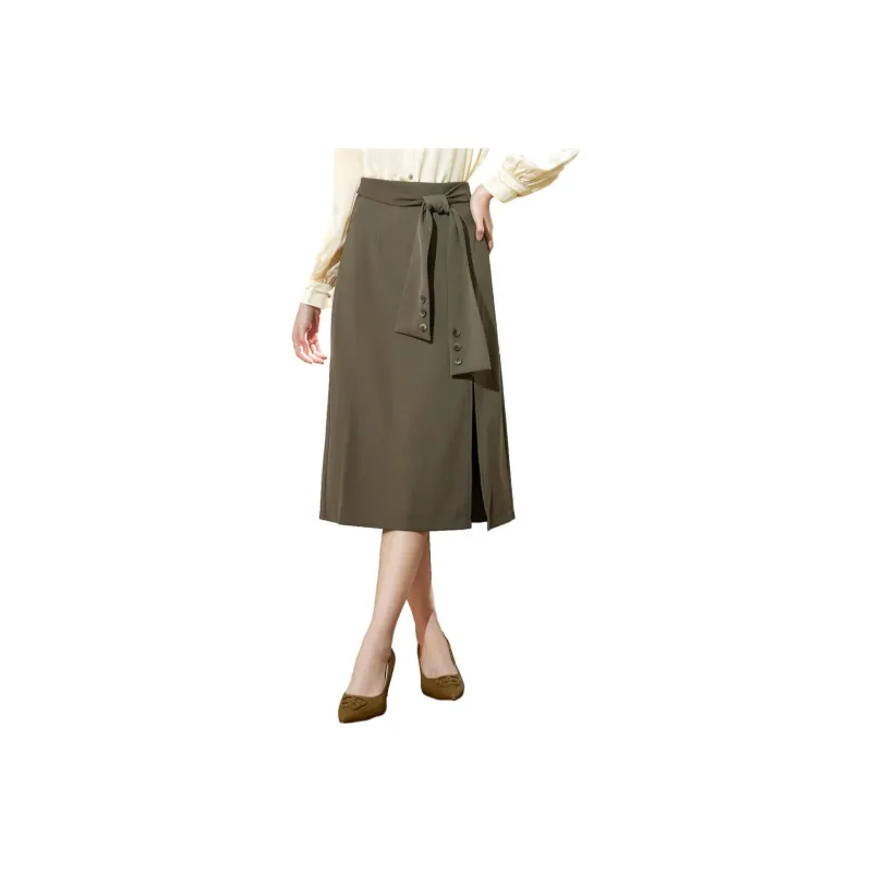 SMEN Casual Long Skirts Women's-9