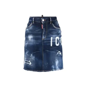 DSQUARED 2 Denim Short Skirts Women's Blue
