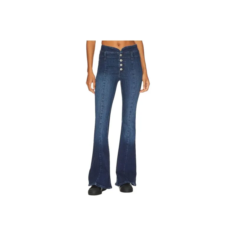 FREE PEOPLE Jeans Women's Blue-0