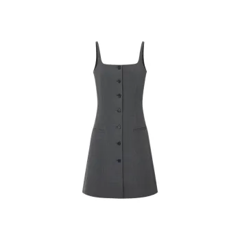 MOCO Slip Dress Women's Dark Heather Gray
