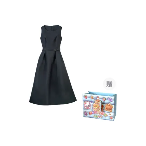 BRASS golf Sleeveless Dress Women's Black