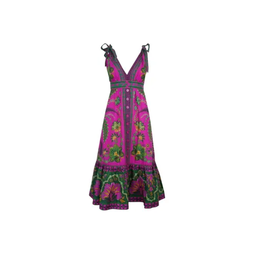 Farm Rio Ana Tapestry Midi Dress