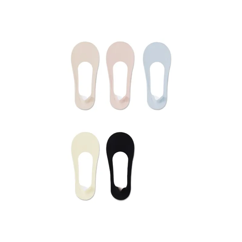 LUYOUYE No Show Socks Women's 5 Pack-22