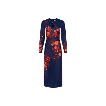 SALONI Claudia Midi Dress